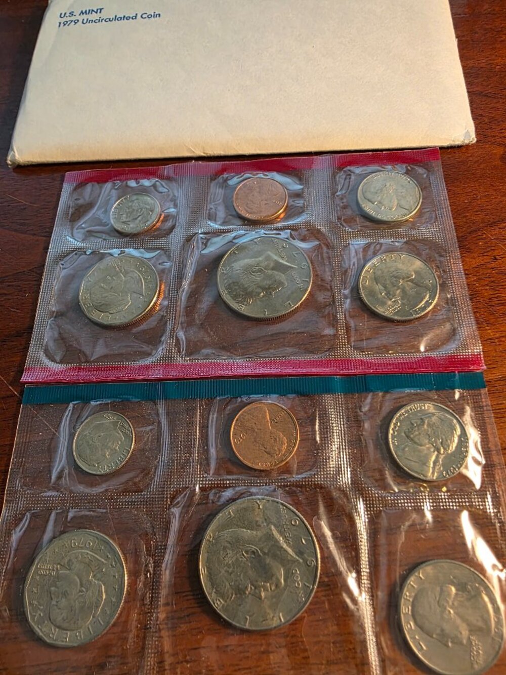 1979 UNITED STATES MINT UNCIRCULATED SET OF COINS